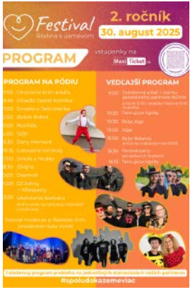 Oznamy a pozvánky na označníku